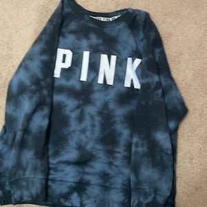 Pink Victoria’s Secret sweatshirt